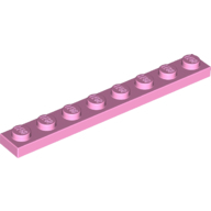 Plate 1X8 - Light Purple