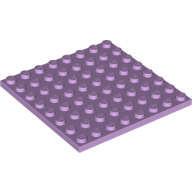 Plate 8X8 - Lavender