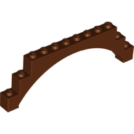 Arch 1X12X3 - Reddish Brown