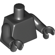 Mini Upper Part, No. 4484 - Black