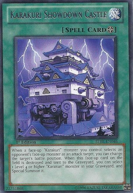 Karakuri Showdown Castle - STBL-EN046 - Rare - 1st Edition