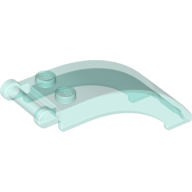 Cockpit 2X5X2 W/ Shaft - Transparent Light Blue