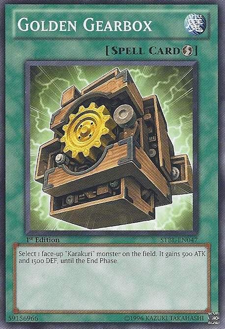 Golden Gearbox - STBL-EN047 - Common - 1st Edition