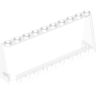 Plane Front 2X10X3 - Transparent
