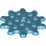 Gear Wheel 4X4, Z10 - Medium Azur