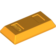 Gold Ingot - Flame Yellowish Orange