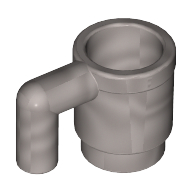 Mug - Silver Metallic