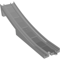 Duplo Bridge, Lower Part - Medium Stone Grey