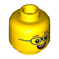 Mini Head No. 2634 - Bright Yellow