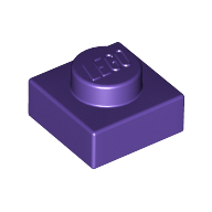 Plate 1X1 - Medium Lilac
