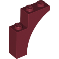 Brick With Bow 1X3X3 - Dark Red