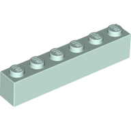 Brick 1X6 - Aqua