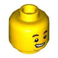 Mini Head No. 2601 - Bright Yellow