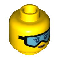 Mini Head, No. 2598 - Bright Yellow