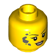 Mini Head, No. 2586 - Bright Yellow