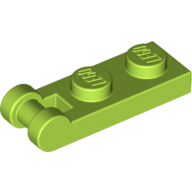 Plate 1X2 W/Shaft Minuscule3.2 - Bright Yellowish Green