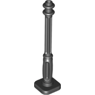 Lamppost 2X2X7 - Black
