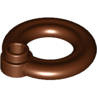 Lifebuoy With Knob - Reddish Brown