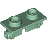 Plate 1X2 (Rocking) - Sand Green