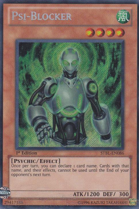 Psi-Blocker - STBL-EN086 - Secret Rare - 1st Edition