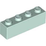 Brick 1X4 - Aqua