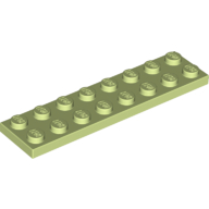 Plate 2X8 - Spring Yellowish Green