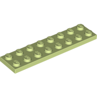 Plate 2X8 - Spring Yellowish Green