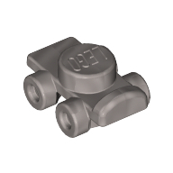 Mini Roller Skate - Silver Metallic