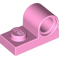 Plate 1X2 W. Hor. Hole Minuscule 4.8 - Light Purple