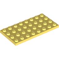 Plate 4X8 - Cool Yellow