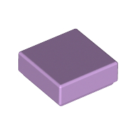 Flat Tile 1X1 - Lavender