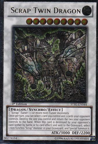 Scrap Twin Dragon - STBL-EN044 - Ultimate Rare - 1st Edition Scrap Twin Dragon - STBL-EN044 - Ultimate Rare - 1st Edition