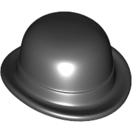 Mini Bowler Hat - Black