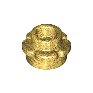 Flower 1X1 - Warm Gold