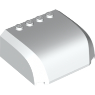 Front 6X5X2 W. Bow - White