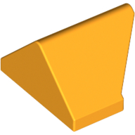 Attic 1X2/45Degrees - Flame Yellowish Orange