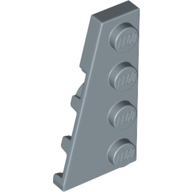 Left Plate 2X4 W/Angle - Sand Blue