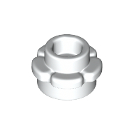 Flower 1X1 - White
