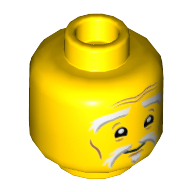 Mini Head, No. 2382 - Bright Yellow
