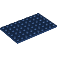 Plate 6X10 - Earth Blue