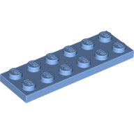 Plate 2X6 - Medium Blue