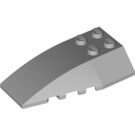 Brick 4X6 W/Bow/Angle - Medium Stone Grey