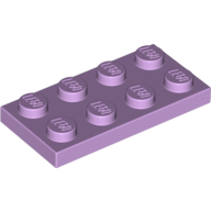 Plate 2X4 - Lavender
