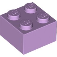Brick 2X2 - Lavender