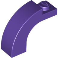 Brick 1X3X2 W/Ins And Outs.Bow - Medium Lilac