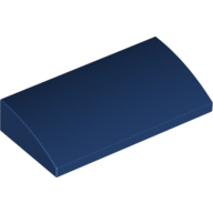 Plate W. Bow 2X4X2/3 - Earth Blue