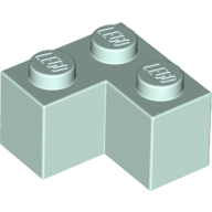 Brick Corner 1X2X2 - Aqua
