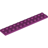 Plate 2X12 - Bright Reddish Violet