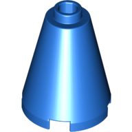 Nose Cone 2X2X2 - Bright Blue