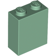 Brick 1X2X2 - Sand Green